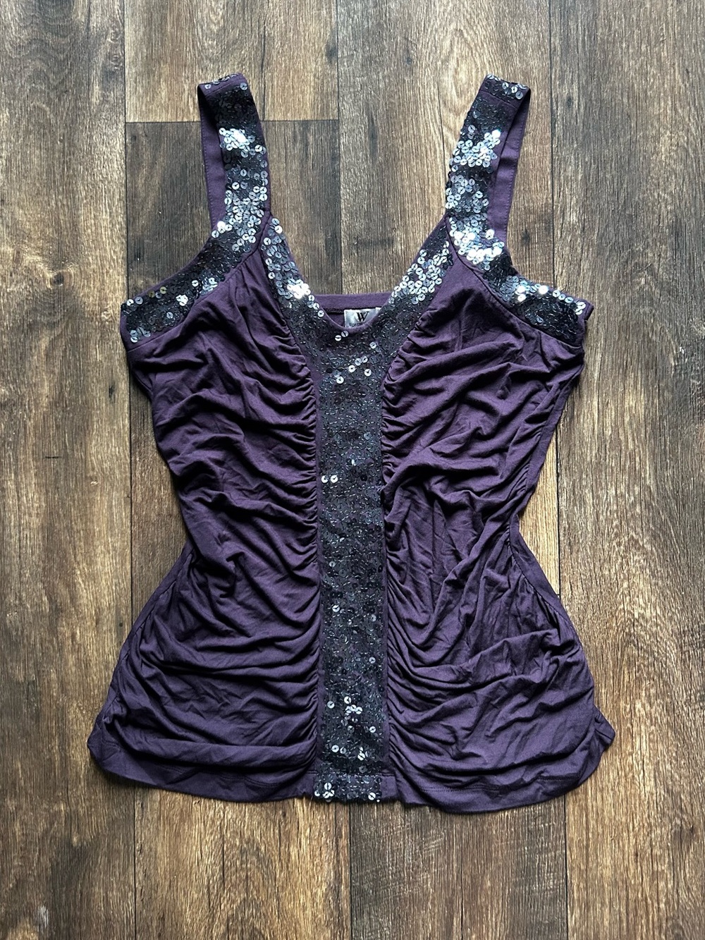 Worthington Sequin Top